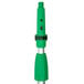 a green and black plastic object