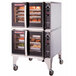 Blodgett HV-100G-NAT Natural Gas Double Deck Full Size Hydrovection Oven - 120,000 BTU