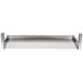 A Wolf stainless steel reinforced high shelf with metal corners.