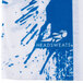 A white Headsweats headband with a blue logo.