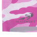 A pink camouflage Headsweats headband.