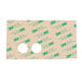 A paper with green text and circles reading "Robot Coupe On/Off Switch Assembly" on a white background.