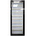 Styleline CL2472-2020 20//20 Plus 24 inch x 72 inch Walk-In Cooler Merchandiser Door with Shelving - Satin Black, Right Hinge