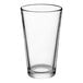 A clear, rim-tempered 16 oz. mixing or pint glass.