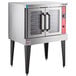 A Vulcan commercial convection oven with double glass doors.