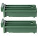 Two green Garde plastic inserts for standard duty can openers.