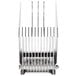 An Edlund ARC! 1/4" silver metal pusher head with many small blades.