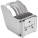 An Edlund ARC! 1/4" pusher head assembly with four metal parts.