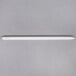 A white tube light on a gray background.