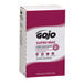 A white box of GOJO Supro Max Cherry liquid hand cleaner.