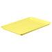 A yellow rectangular MFG Tray on a white background.