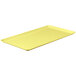 A yellow rectangular MFG Tray on a white background.