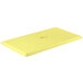 A yellow rectangular MFG Tray display tray.