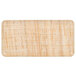 MFG Tray 335004 1082 9 inch x 18 inch Rattan Fiberglass Supreme Display Tray