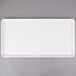 A white rectangular MFG Tray display tray.