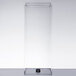 A clear acrylic box with a black lid.