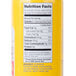A yellow label with white and black text on a yellow can of PAM High Heat Baking Release Spray.