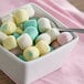 Assorted Pastel Buttermints in a bowl.