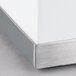 A white square metal base for a beverage dispenser.