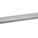 A close-up of an Edlund foil dispenser blade, a long metal bar with a white background.