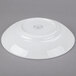 A white porcelain Libbey pasta bowl with a circular rim.