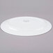 A white Libbey aluma porcelain platter.