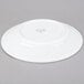 A white Libbey porcelain pasta bowl with a round edge.