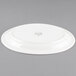 A white Libbey oval porcelain platter.