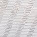 A close up of a white and gray fabric strainer.