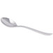 A Libbey stainless steel teaspoon with a silver handle.