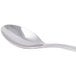 A Libbey stainless steel teaspoon with a silver handle.