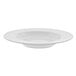 A 10 Strawberry Street Royal White porcelain soup bowl with a wide rim on a white background.