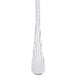 A Libbey stainless steel utility/dessert fork with a textured design on the handle.