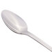 A Libbey stainless steel iced tea spoon with a silver handle.