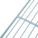 A close-up of a Turbo Air coated wire shelf.
