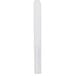A white rectangular object with a black border containing 36 Libbey Madison stainless steel dinner forks.