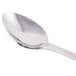 A Libbey stainless steel iced tea spoon with a silver handle.