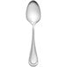 A Libbey stainless steel teaspoon with a handle.