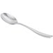 A Libbey stainless steel teaspoon with a silver handle.