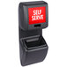 A Commercial Zone Vue-T-Ful Isle charcoal gray self-serve machine for windshield washing.