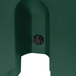 A close up of a green Cambro insulated soup carrier.