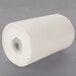A Libbey ivory porcelain pepper shaker on a white surface.