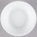 A Libbey white porcelain ramekin with a white rim.