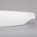 A white rectangular Libbey Chef's Selection II porcelain tray.