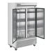 A white True T-43-HC reach-in refrigerator with two doors.