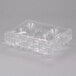 A clear plastic Polar Pak cupcake container with 12 compartments.