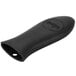 A black silicone handle holder for Lodge skillets.