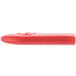A close up of a red Lodge silicone handle holder.