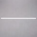 A white rectangular tube on a gray background.