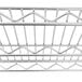 A Metro Super Erecta wire shelf with a white background.